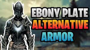 If the dragonborn is a vampire, their eyes will glow through the black smoke effect while wearing the armor (only if dawnguard is installed). Skryim Se Ebony Plate Creation Club Youtube