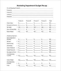 Marketing Department Budget Template Departmental Budget Template The Departmental Budget Template And It Budget Template Budgeting Monthly Budget Template