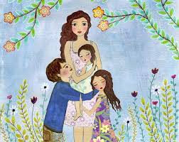 Geschenk Fur Mama Wand Kunst Dekor Liebe Kunstwerk Etsy In 2020 Mother Art Art Art Print Gifts