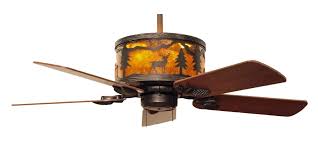 Forest Animals Rustic Ceiling Fan Rustic Lighting Fans