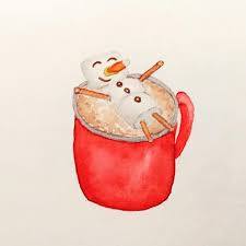 Snowman Hot Chocolate Watercolor Watercolorart Christmas Watercolorpainting Watercolorillust Watercolor Christmas Cards Christmas Watercolor Paint And Sip How to make a hot chocolate snowman jar gift. snowman hot chocolate watercolor