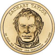 His long army career began at the age of 23 and for the next 30 years, he served in many remote outposts that stretched from louisiana to northern wisconsin. Zachary Taylor Presidential 1 Coin U S Mint