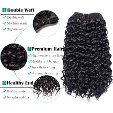 I can't really tell the diffence to be honest, my girlfriend has beautiful hair whatever she does with it. Benehair Ombre Kinky Curly Hair Bundles Synthetic Heat Resistant Fiber Hair Weave Fake Hair For Black Women Black Brown Pink Synthetic Weave Aliexpress