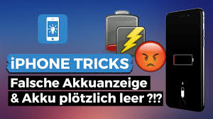 Iphone Akku Plotzlich Leer Falsche Akku Anzeige Das Konnt Ihr Tun Youtube