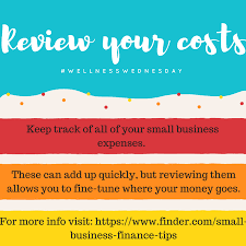 It S Wellness Wednesday Check Out This Handy Financial Health Tip For Your Small Business Smallb Small Business Expenses Business Finance Financial Tips