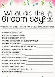 Dec 01, 2020 · when it comes to online trivia games for couples, there are a lot of options to choose from. What Did The Groom Say Bridal Shower Games Bachelorette Party Games Wedding Quiz Game Insta Bachelorette Party Trivia Wedding Quiz Bachelorette Party Games