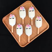 Cake On A Stick Has Never Looked Better Our Unicorn Chocolate Magnum Cake Pops Are Great Compliments At Any Dessert Table For All Occa Cake Pops Cake Mix Cake