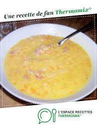 Soupe De Lentilles Corail Aux Lardons Recette Recette Soupe Thermomix Recettes De Cuisine Soupe Lentilles Corail