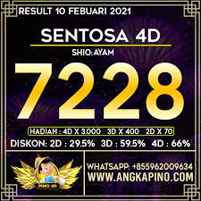 Result Sentosa 4d 10 Februari 2021 Di 2021 10 Februari Februari Harimau
