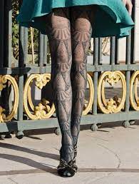 gerbe collants bas bas jarretieres leggings jambieres mi bas bodies chaussettes socquettes strumpfhose socken