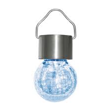 It can provide solar energy when exposed to sunlight. Find Gardenglo Solar Powered Hanging Crackle Ball At Bunnings Warehouse Visit Your Local Store For The Widest Range Of Lighting Am Solar Power Hanging Lights