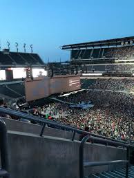 Lincoln Financial Field Section C3 Row 16 Seat 25 U2