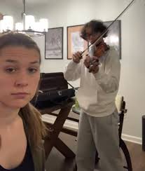 Just trying out reels… #kylieandkyvie #reelproskills #twinviolinists  #insync #twinsofinstagram #twins