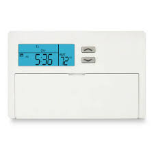 How do i turn on my lux thermostat? Lux Tx500e 5 2 Day Programmable Smart Temp Heating Cooling Thermostat Supplyhouse Com