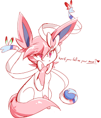 Sylveon I Just Wanna Know Your Name Ah But You Know Better Don T You Pokemon Eeveelutions Cute Pokemon Cute Pokemon Pictures