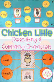Lessons For Chicken Little Describing And Comparing Characters Lesson Plans And Acti Kindergarten Activities Readers Workshop Kindergarten Readers Workshop