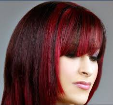 Dark brown hair with highlight. Dark Brown Hair Color With Red Highlights Novocom Top