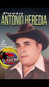 Somos Talento Llanero , los puede ver y oír el tema completo por nuestro  canal de Youtube Talento llanero tv , Antonio Heredia Montañez nació en  Araure, Estado Portuguesa (Venezuela), el 13 de junio ...