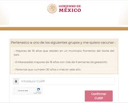 Selecciona la opción quiero vacunarme, después la entidad y municipio donde estás viviendo; 96at4n18dqqlom