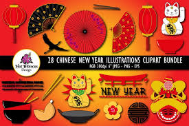 Download chinese new year images and photos. Chinese New Year Clipart Chinese New Year Graphics Bundle 381921 Illustrations Design Bundles
