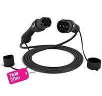 20m EV Charging Cable - 7kW Single Phase Type 2