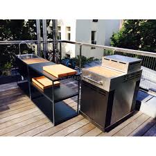 Modulare Und Mobile Roshults Gartenkuche Auf Der Terrasse Modular And Mobile Roshults Outdoor Kitchen On The Outdoor Kuche Gartenmobel Sets Kuche Im Freien