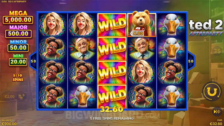 Ted 2 Afterparty (Lucksome) Slot Review & Demo