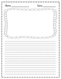For younger children, this printable writing paper for kids features a box for drawing a picture, and lines for writing a story. 45 Writing Paper Ideas Writing Writing Paper Work On Writing