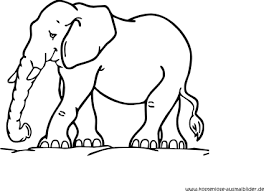 Das heisst ein elefant kann mehr wiegen als 3 autos. Ausmalbild Elefant Zum Ausdrucken