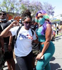 Megan is cis gender 3. Tiffany Haddish Megan Thee Stallion Common Join All Black Lives Matter Protest Entertainment Tonight