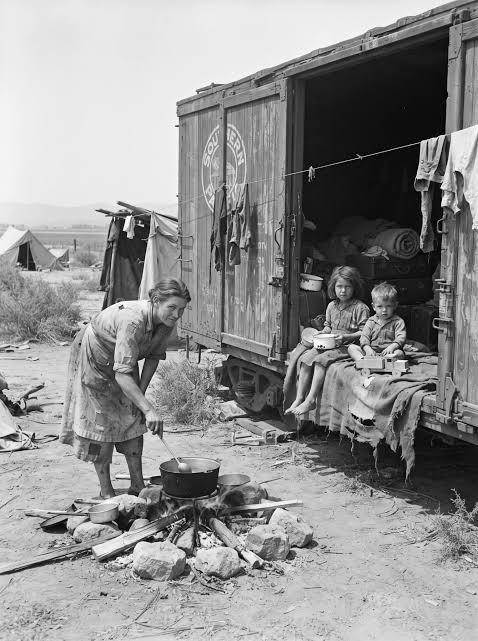 Life in California Boxcar Homes During the Great Depression