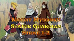 Anime Ninja Mount Myoboku Statue Guardian Stone 1 2 Naruto Game Browser Online Game Anime Ninja Naruto Games Statue