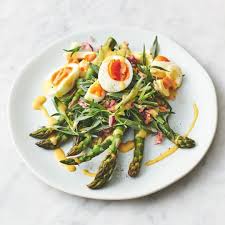Asparagus Eggs And French Dressing A Veggie Winner That You Only Need 5 Ingredients For And 15 Mintu Jamie Oliver Recipes Asparagus Recipe Meat Free Recipes