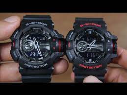 The colors may differ slightly from the original. Casio G Shock Ga 400 1b Vs G Shock Ga 400hr 1a Youtube