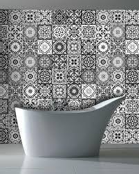 black & white tile decals tile stickers