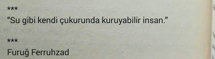 Furug Ferruhzad Ayrilik Sozleri Ilham Veren Alintilar Edebiyat