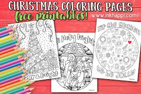 These colorful christmas trees are breaking with tradition in the best way, infusing the holidays with a rainbow of joyful and triumphant hues. Christmas Coloring Pages And Some Fun Christmas Jokes Inkhappi