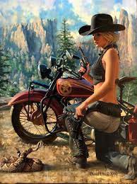 Harley Davidson Art Motorcycle Art Aviation Art Auto Art Uhl Studios Motorcycle Girl Harley Davidson Art Motorcycle Harley