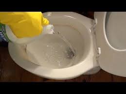 Keep It Clean How To Remove Mineral Stains From Toilet Bowl Using Vinegar Diy Amp Crafts Toilet Cleaning Hard Water Stain Remover Hard Water Stains