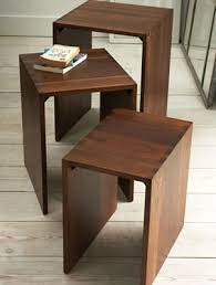 B E Autiful New England Shaker Nesting Tables Nesting Tables Wood Nesting Tables Furniture For Small Spaces