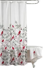 Check spelling or type a new query. Pretty Holiday Shower Curtain Evergreen Trees On Shower Curtains Winter Bathroom Decor Shower Curtains Rings Home Living Delage Com Br