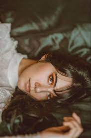 Orange Eyeshadow Portrait In 2021 Self Portrait Photography Self Photography Selfie Photography