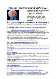 Assessment And Treatment Of Chronic Pain