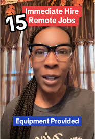 15 Immediate Hire Remote Jobs with Computer Equipment Provided! All links  are