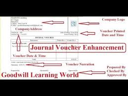 Tally Tdl For Journal Voucher Enhancement With Logo Print Tally Add On Accounting Notes Enhancement Ads
