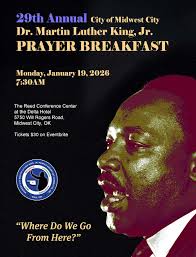 2026 MWC Dr. Martin Luther King, Jr. Prayer Breakfast Tickets, Mon, Jan 19,  2026 at 7:30 AM