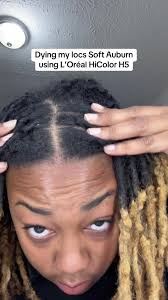 im not gonna lie im quite surprised @L’Oreal Paris Makeup & Hair #dyinglocs  #softauburnlocs #brownlocs #fall #hair #loctutorial #locstyles  #locstylesforwomen