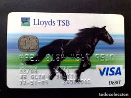 We did not find results for: Tarjeta Visa Debit Lloyds Bank T S B Descripc Sold Through Direct Sale 124708823