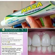 Jual Pasta Gigi Nasa Memutihkan Gigi Menyegarkan Mulut Menghilangkan Bau Kota Yogyakarta Hpai Center Tokopedia