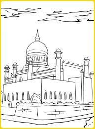 Jadi, itu membuat si anak bisa lebih mudah untuk belajar membuat dan mewarnainya. 2002 Sketsa Gambar Masjid Lengkap Paling Mudah Digambar